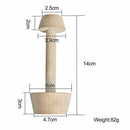 Wood Egg Tart Portable Double Side Pastry Pusher Mold Kitchen Baking Tools