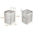 Kitchen Utensils Chopsticks Perforated Holder Box with Hook Chopsticks Hold C4M8
