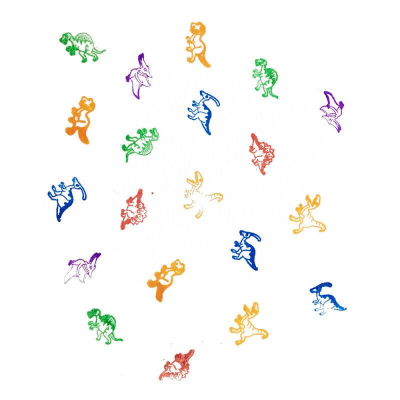 6pcs Different Dinosaur Stamps / Ink Stampers Children's Party Bag Favors ZHU
