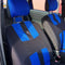 9Pcs Car Universal Front And Rear Seat Cover Seat Cover Decoration Blue R9F9