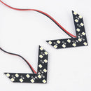 2* Car Auto Side Rear View Mirror 14SMD LED Lamp Turn Signal Lights Accessories-
