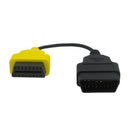 3 Pcs Diagnostic Cable Multi Ecu Scan Connecter Cables for Fiat Ecu Scan Ad