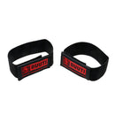 2Pcs Bicycle Cycling Bike Ankle Leg Safety Pants Band Clip Leg Strap Black