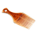 1pcs Afro Hair Combs Plastic Wide Tooth African Pik Comb Wig Detangle Brushes