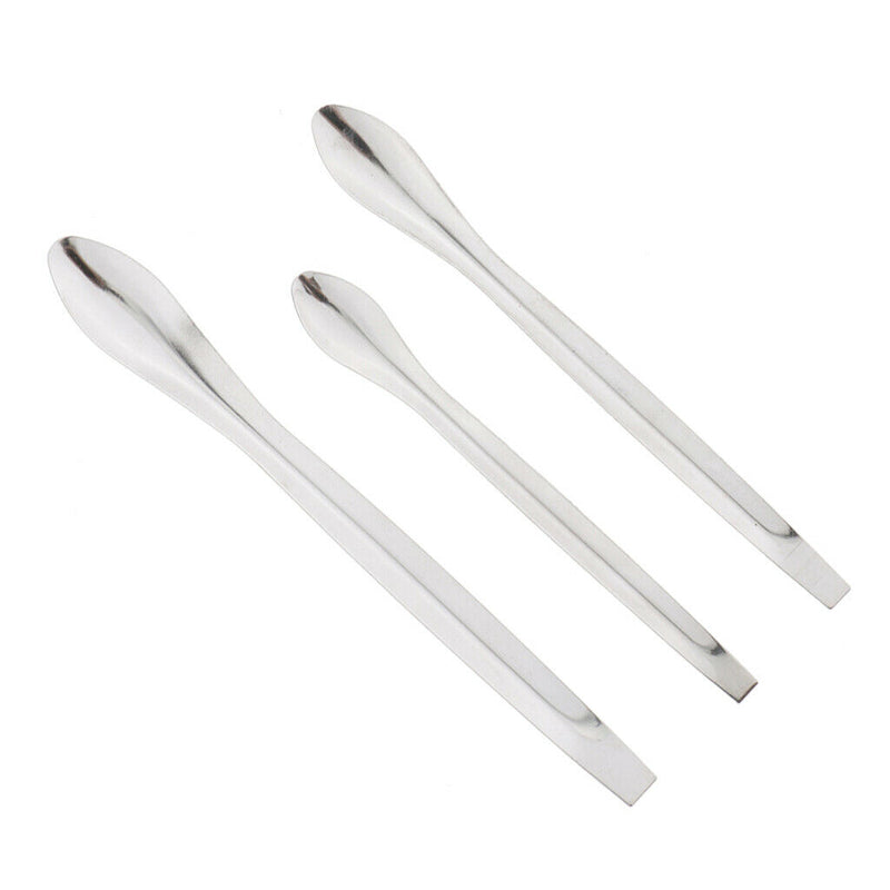 3pcs/Lot Metal Little Lipstick Spoons for Lipstick DIY Making Material Scoops