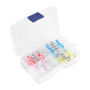 50pcs Heat Shrinkable Middle Tube Waterproof Solder Ring Cable Connectors A