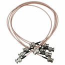 5 pcs 50CM BNC Male plug to BNC Male M/M Plug RG316 Pigtail RF Jumper Cable