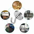 1X(Strong Magnetic Hooks Heavy Duty Hanging Powerful Magnetic Hooks Corrosi
