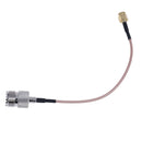 1Pc UHF SO239 female PL259 to SMA male plug crimp RG316 cable jumper pigtail MO