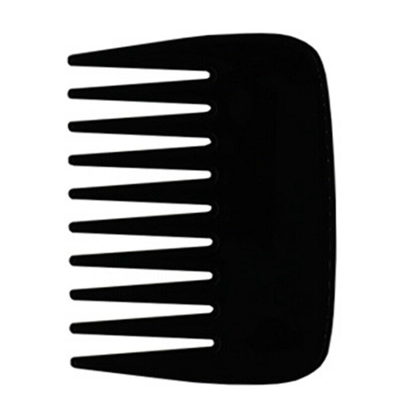 5Pcs Pocket Plastic Comb Super Wide Tooth Combs No Static Beard Comb Small  O4E2
