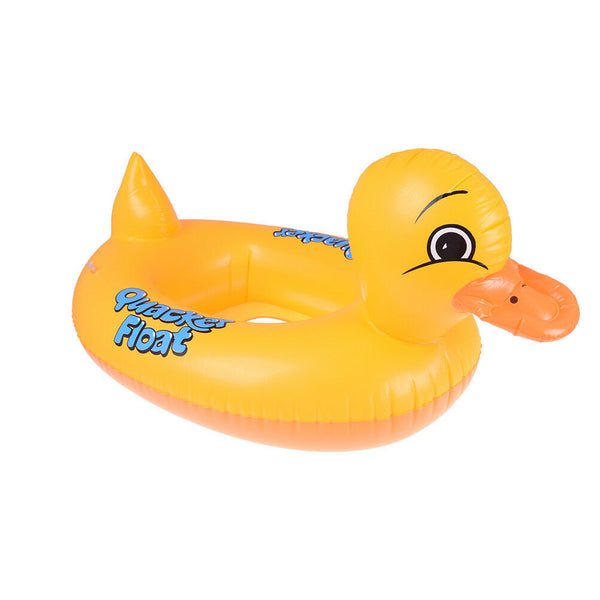 Kids Baby Cute Duck Float Seat Boat Inflatable Swimming Ring Outdoor Pool Toys Z