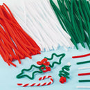 Kids Art Pipe Cleaners Handmade Pompoms Assortment Craft Supplies Set