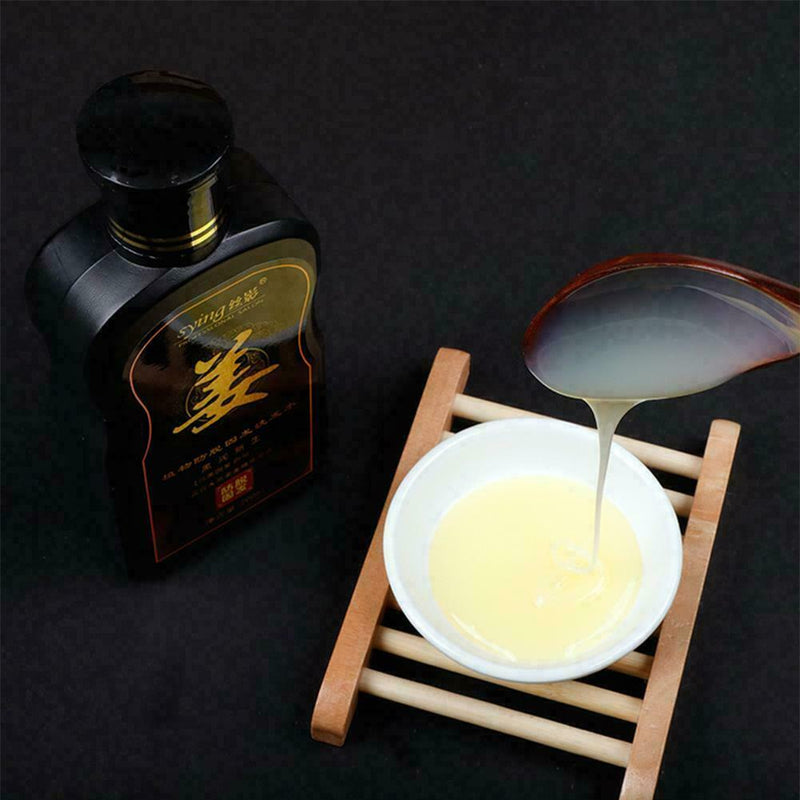 200ml Ginger Shampoo Silk Shadow Prevention Hair Loss Care Mild Hair Shampo X7E9