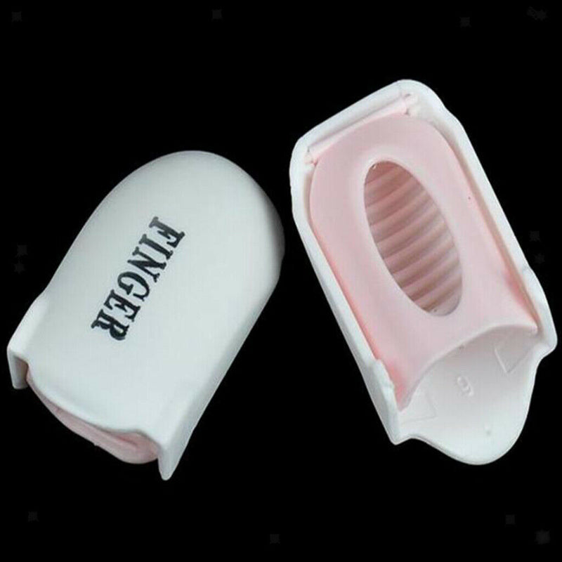 5 X Plastic Toe Nail Soak Off UV Gel Art Polish Remover Wrap Gelish Clip Cap UK