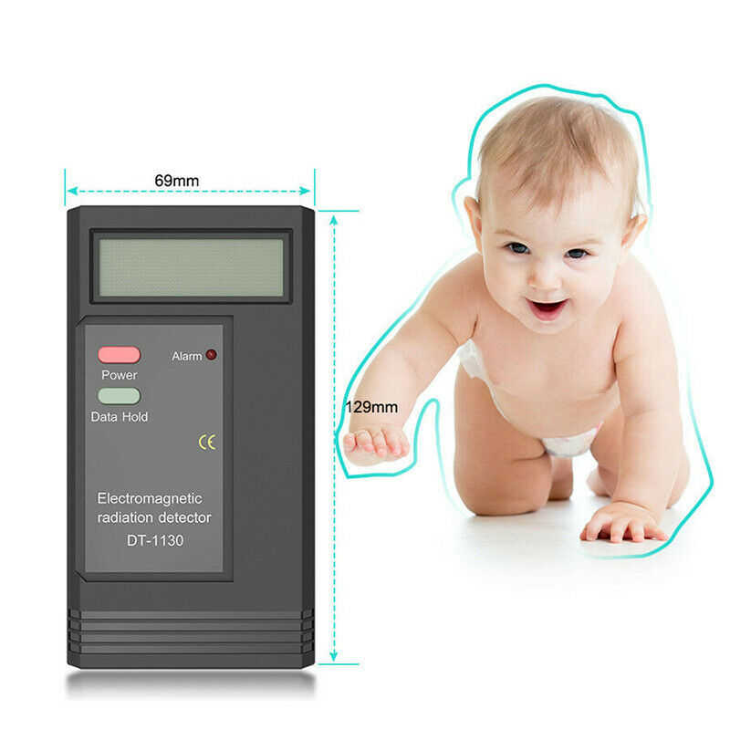 Useful Digital Electromagnetic Radiation Detector for Refrigerators & Copiers