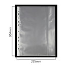 Document Pocket File Holder PP Sheet Protectors Clear File Pouch