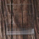 Two Photos Frame Vertical Stand 3 Inch for Postcard Stamp Card Ticket Display