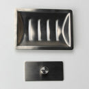 Stainless Steel Soap Dish Bathroom Storage Soap Rack Plate Box Container Wa