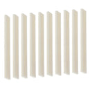 10x Guitar Blank Bone Bridge Saddle Parts Music Instruments DIY Accessory