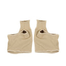 2pcs Bunion Protector Toe Straightener Hallux Valgus Corrector (L)(Beige)