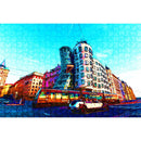 Colorful Street View Paper Puzzles 1000pcs Adults Kids Jigsaw Assemble Toys