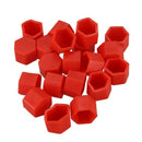 New Arrival 20 Units 19mm Silicone Car Wheel Rims External Screws Nuts Scre