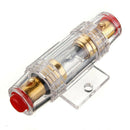 5X(Car Stereo 8 Gauge AGU Support Fuse Holder and Fuse 60 Amp Audio Cable O9U1)