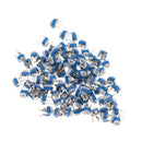 100 Pieces of 50K 503 Ohm Breadboard Trimmer Trimpot Potentiometer Blue