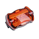 Waterproof 5 Led Lamp Bike Bicycle Front Head Light+Rear Safety Flashlight Se lj