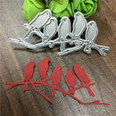 metal cutting dies stencil bird set diy card album photo decoration template 3c