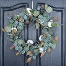 6Pcs Natural Cotton Head Artificial Dried flowers Xmas Diy Garland Wreath DecTO