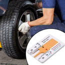 4mm Tyre Tread Depth Gauge Caliper Car Motorcycle Caravan R5S9 Wheel Measur M1A5