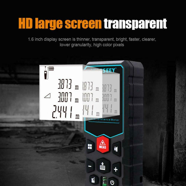 Digital Point Distance Meter Tape Range Finder Mea L0Z2
