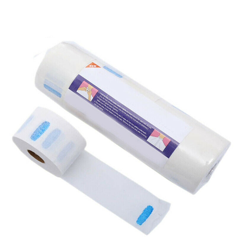 5pcs Stretchy Disposable Neck Paper Strips for Barber Salon Hairdressi RUP