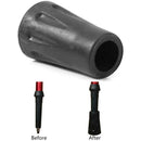 12x Spare Replacement Walking Stick Trekking Hiking Pole Rubber Ferrule Ends