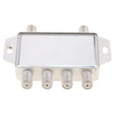 2x4 Satellite MultiSwitch Splitter FTA TV LNB Switch Cascade 2 in 4 Out