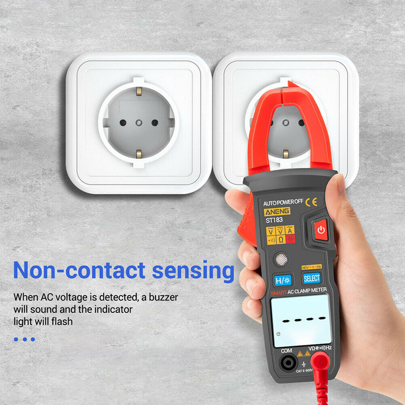 Backlight Capacitance Home LCD Display Digital Clamp Meter AC DC Current Voltage