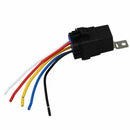 40 Amp Waterproof Relay Switch Harness Set - 12V DC 5-Pin SPDT Automotive R