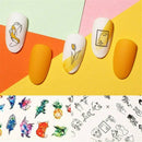 Abstract Art Design Mixed DIY Nail Art Water Transfer Stickers Decals Manicure