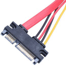 30CM Male to Female SATA Data Power Extension Cable M / F 22P 7 + 15Pin