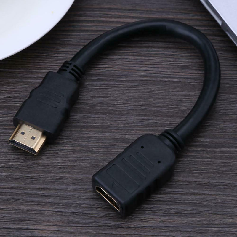 0.2M HDMI Male to Female TV Cable Cord Converter Adapter Extension Cable