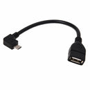 Black Micro OTG Cable for Nexus 5/7/10 Moto G/X Galaxy S6 Edge/S5/S4P3T6