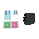 Black Protective Camera Lens Cap Cover +Screen Protector For GoPro Hero 5