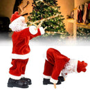 Handstand Santa Creative Unique Funny Christmas Gift  Santa Claus ornaments W8Z6