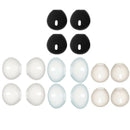 8 Pairs Silicone Ear Pad Cover Earphone Earbud Anti-slip For AirPods