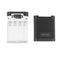 3 in 1 Solar Charger Power Bank 12000mAh USB Battery Black