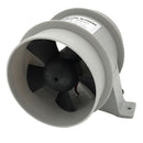 Marine Boat 12v Quiet in Line Bilge Blower, Water Resistant (White,