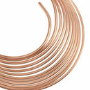25FT 3/16" Copper Brake Pipe Tube Hose Kits 10mm Fittings Male+Female Nuts J Ew
