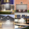 250LED Solar Motion Sensor Wall Light Waterproof Outdoor Yard Security Lamp