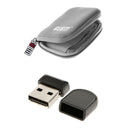 16GB USB 2.0 Flash Memory + Carrying Bag for Headphone Cable Drive 6 Slots